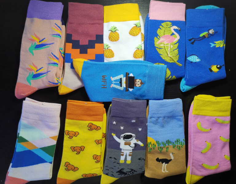 10 Unique Designs for Corporate Custom Socks